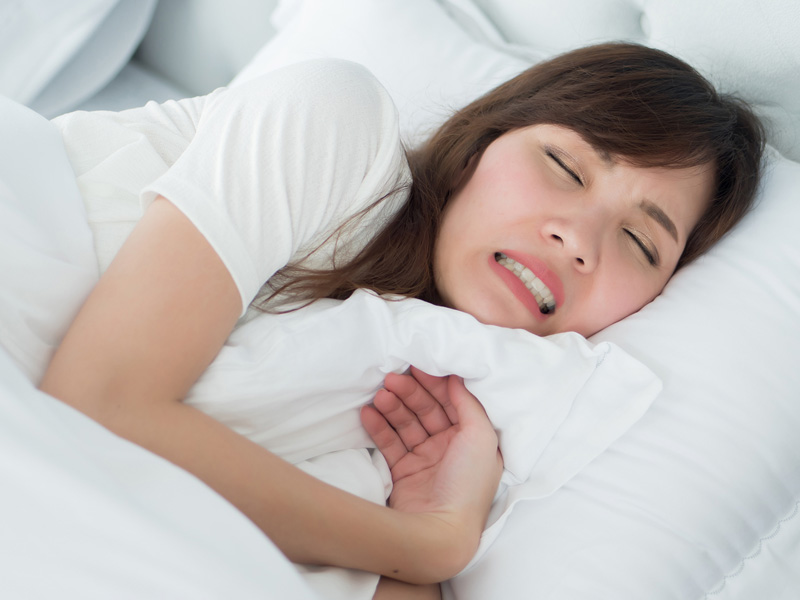 علت دندان قروچه در خواب