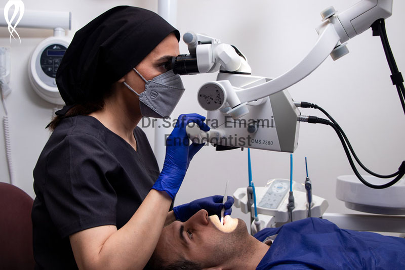 درمان ريشه دندان با میکروسکوپ